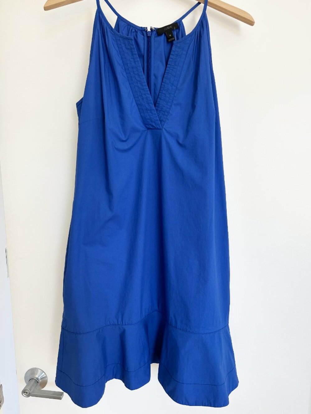 J Crew Summer Dress, Sz 10 Royal Blue NWT
